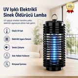 Uv Işıklı Elektrikli Sinek Öldürücü Ve Haşere Lambası