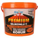 Uv-k Premium Silikonlu Su Izolasyon Boyası 15 Kg. Beyaz