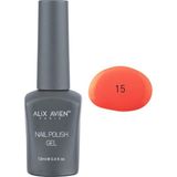 UV Kalıcı Mercan Jel Oje 15 - Gel Polish - 12 ml