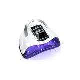 UV Kalıcı Oje Kurutma Makinesi, 45 Adet LED’li Hızlı Kurutma, Lcd Ekranlı, Kalıcı Oje ve Protez Tırnak Kurutma, Güzellik Merkezi, Kuaför ve Ev Kullanımı İçin UV Kalıcı Oje Tırnak Kurutma Makinesi