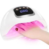 UV Kalıcı Oje Kurutma Makinesi, 66 Adet LED’li 280W Hızlı Kurutma, Kalıcı Oje ve Protez Tırnak Kurutmaya Uygun, Güzellik Merkezi, Kuaför ve Ev Kullanımı İçin UV Kalıcı Oje Tırnak Kurutma Makinesi