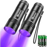 Uv Torch LED El Feneri, Uv Lambası 395NM Işıklar Evcil Hayvan Idrar Dedektörü, Köpeklerinizde - 0,5