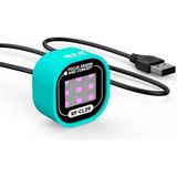 Uv Ultraviyole Mor Işık El Feneri, Kürleme Jel Boya Reçine Tutkal Kurutucu, Usb, Plastik, Su Geçirmez - 0,5