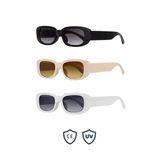 Uv400 Korumalı Unisex Güneş Gözlüğü 3'Lü Fırsat Seti 1047
