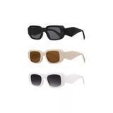 Uv400 Korumalı Unisex Güneş Gözlüğü Avantajlı 3'Lü Set 1038