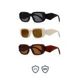 Uv400 Koruyucu Unisex Güneş Gözlüğü 3 Lü Set 1038