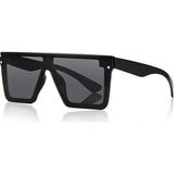 UV400 Koruyucu Yeni Stil Unisex Güneş Gözlüğü Siyah 1088