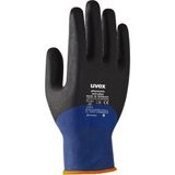 Uvex 60061 Phynomic Wet Plus Koruyucu Eldiven - Lacivert - Siyah - 8