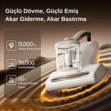 Uwant 13,000Pa Emiş Gücü, Yatak & Koltuk Süpürgesi, Derin Hijyen, M500 - Beyaz