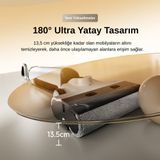 Uwant 17.000Pa Islak Kuru Şarjlı Süpürge | Vakum + Mop | Kendini Temizleme Özellikli D500