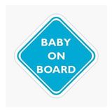 Uyarı Arabada Bebek Var Sticker oto Etiket 18cm MD16