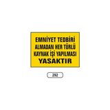Uyarı Ikaz Levhası