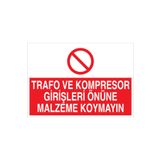Uyarı Tabelası - 50x70 Alüminyum Kompozit Panel - E62