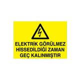 Uyarı Tabelası - 70x100 Foreks - E6