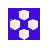 Uyarstrafor Strafor Kare Küp 10 adet 5x5 cm