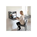 Uyart Home Minimal Metal Laptop Murphy Desk Katlanır Duvar Çalışma Masası Home Office Kullanımına Uygun