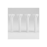 Uyart Home Uyart S12 Grace Beyaz Metal Masa Ayağı – Zarif Modern Tasarım – 72 Cm