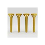 Uyart Home Uyart S12 Grace Sarı Metal Masa Ayağı – Zarif Modern Tasarım – 72 Cm