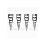 Uyart Home Uyart S13 Titan Gri Metal Masa Ayağı – Geometrik Katmanlı Tasarım – 72 Cm