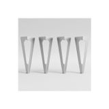 Uyart Home Uyart S14 Axis Grey Metal Masa Ayağı – Minimal Modern Tasarım – 72 Cm