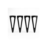 Uyart Home Uyart S14 Axis Siyah Metal Masa Ayağı – Minimal Modern Tasarım – 72 Cm