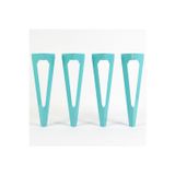 Uyart Home Uyart S14 Axis Turkuaz Metal Masa Ayağı – Minimal Modern Tasarım – 72 Cm