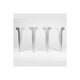 Uyart Home Uyart S15 Zenith Krom Metal Masa Ayağı – Sade Modern Tasarım – 72 Cm