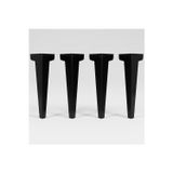 Uyart Home Uyart S15 Zenith Siyah Metal Masa Ayağı – Sade Modern Tasarım – 72 Cm