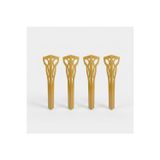 Uyart Home Uyart S2 Flora Gold Metal Masa Ayağı – Dekoratif Modern Masa Ayağı – 72 Cm