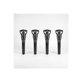 Uyart Home Uyart S2 Flora Siyah Metal Masa Ayağı – Dekoratif Modern Masa Ayağı – 72 Cm