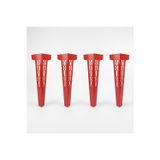Uyart Home Uyart S4 Orion Kırmızı Metal Masa Ayağı – Geometrik Desenli Tasarım – 72 Cm