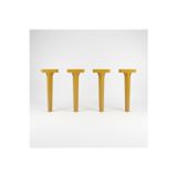 Uyart Home Uyart S5 Noble Gold Metal Masa Ayağı – Minimal Modern Tasarım – 72 Cm