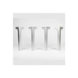 Uyart Home Uyart S5 Noble Krom Metal Masa Ayağı – Minimal Modern Tasarım – 72 Cm