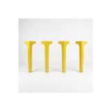 Uyart Home Uyart S5 Noble Sarı Metal Masa Ayağı – Minimal Modern Tasarım – 72 Cm