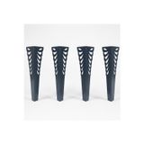 Uyart Home Uyart S7 Wing Antrasit Metal Masa Ayağı – Dekoratif Kanat Desenli Tasarım – 72 Cm