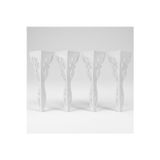 Uyart Home Uyart S8 Flame Beyaz Metal Masa Ayağı – Dekoratif Alev Desenli Tasarım – 72 Cm