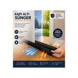 UYDEE 1 Adet Kapı Pencere Bandı Isı Yalıtım Bandı Kapı Eşiği Süngeri Kapı Altı Rüzgar Önleyici Kapı Altı Rüzgar Önleyici Isı Yalıtım Süngeri – Soğuk, Toz, Koku ve Böcek Önleyici Kapı Altı İzolasyon Fitili