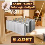 Uydee 5 Adet Petek Radyatör Arkası Folyo Plaka Kalorifer Soba Arkalığı Alüminyum Isı Yalıtım Folyosu Petek Arkası Isı Yalıtım Folyosu Radyatör Arkası Izolasyon Levhası Isı Tasarrufu Alüminyun Yansıtıcı