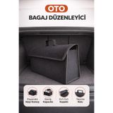 UYDEE Geniş Hacimli Ultra Kaliteli Bagaj Çantası Araç Bagaj Düzenleyici Çanta Oto Bagaj Büyük Organizer