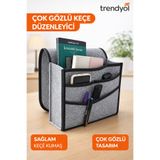 UYDEE Koltuk Kenarı Organizer Koltuk Düzenleyici Yatak Kenarı Düzenleyici Kumandalık Çok Gözlü Kumandalık