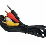 Uydu Alıcısı Av Kablo 1.2 M 3.5 MM St E /3 Rca Kablo Uzun Jak