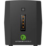 Uygar Enerji Tuna 1200 Va Lıne Interactıve Yeni Nesil Akü Kesintisiz Güç Kaynağı Ups (2X12V7AH)