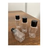 Uygarsarı 100 Adet Kapaklı Boş Şişe 30 Ml Dekoratif Şampuan Şişesi Us-06