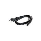 Uygun Ac 220 Kablo Teyp Fişi/Notebook-Laptop Adaptör Fişi/Playstation Uyumlu (150Cm) (10 Adet)
