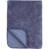 Uygun Bebe Boumini Wellsoft Çift Taraflı Bebek Battaniyesi 75X95 cm Antrasit - 75 x 95 cm