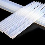 UYGUN ELEKTRONİK 10 adet mum sıcak silikon, 7mm - 30cm İnce Şeffaf Silikon