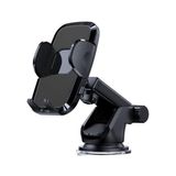 UYGUN ELEKTRONİK Otomatik Klipsli Araba Telefon Tutucu Ayarlanabilir Cam Ve Torpido Için Yüksek Kalite Tutucu, Vakumlu Uzayan Araç İçi Telefon Tutucu Ayarlanabilir Akrobat,Tek Tuşla Açılır Kanatlar