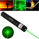 Uygun Getir Şarjlı Güçlü Yeşil Lazer Pointer Metal Kasa 1000 MW Kamp Tipi Fener