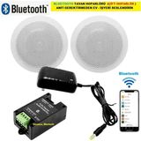 Uygun Market Bluetooth Özellikli Tavan Hoparlörü (Çift Hoparlör) Anfi Kullanmadan Ev-Işyerini Seslendirin
