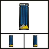 Uyguna-Yakala 18 Cm Mavi 4 Adet Alpinist Aluminyum 6061 Cadir Kazigi-Dır.088